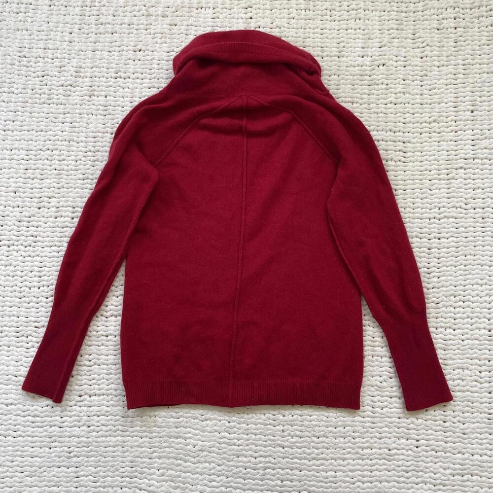 Rino Rossi Woman's Red Cashmere Turtleneck - Size Medium